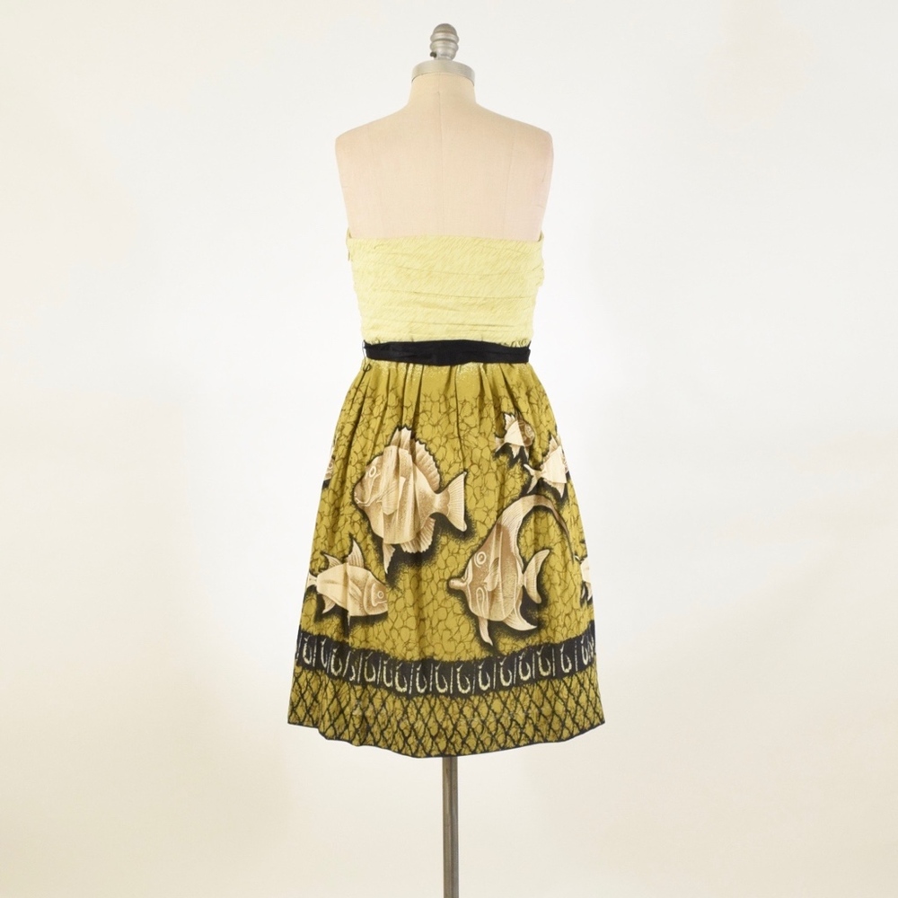 ❌SOLD❌Vanessa Virginia Strapless Fit & Flare Dress - Picture 5 of 7